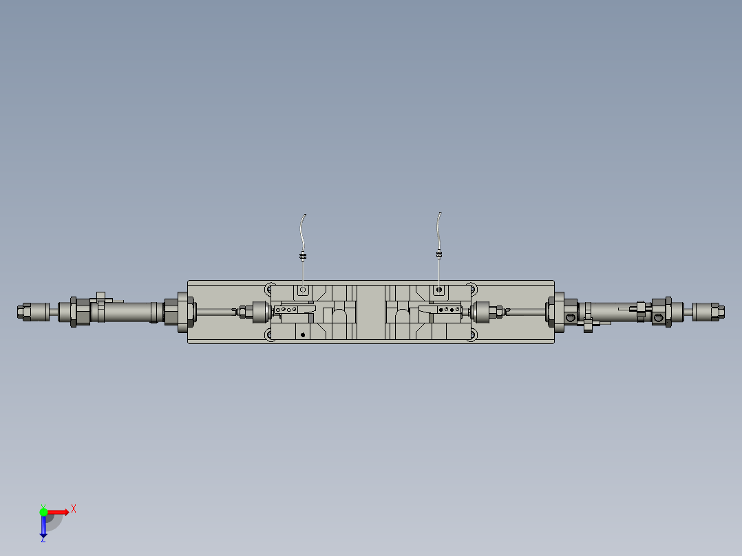HG004-05-0-B头帽送料组件俯视图