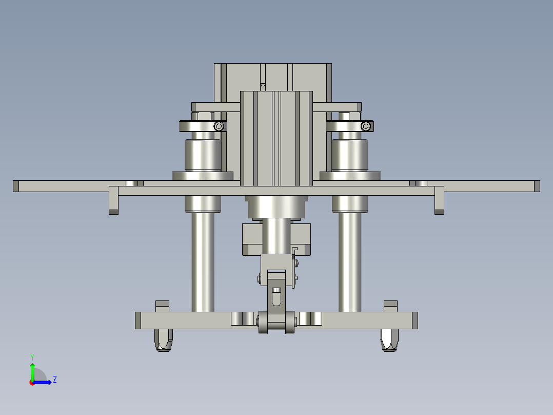 SAPMMZ01-阻挡顶升定位左视图