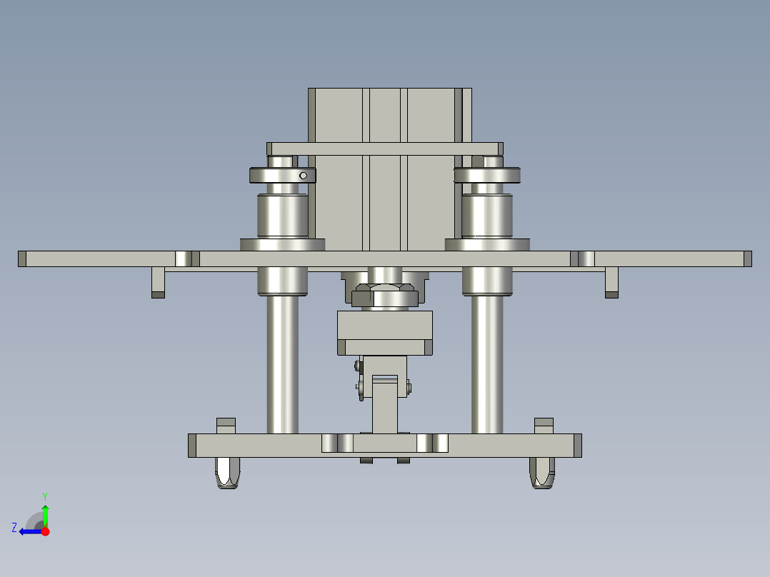 SAPMMZ01-阻挡顶升定位右视图