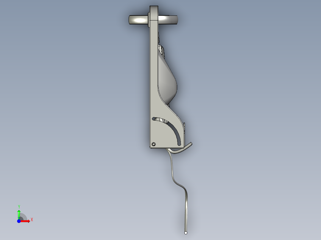 AA-329键盘盒组件前视图