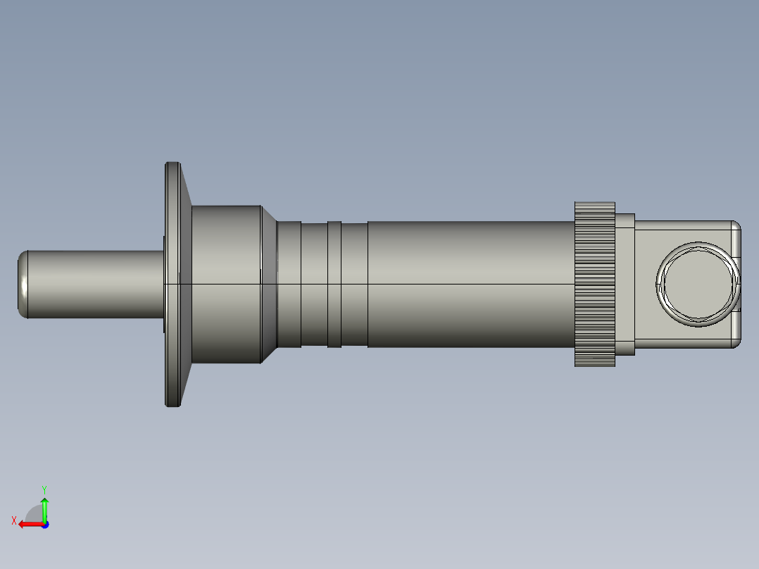 进水电导率仪-快换接头后视图