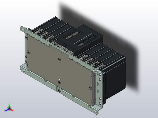 NXZB-63自动转换开关电器三维模型202209