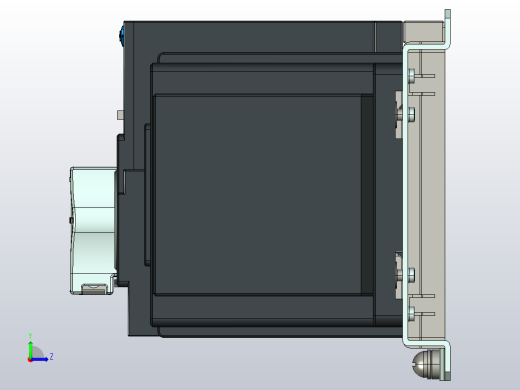 NXZB-63自动转换开关电器三维模型202209左视缩略图
