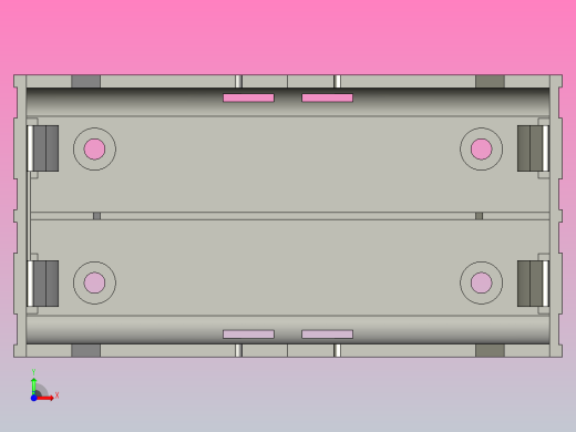 18650 电池座前视缩略图