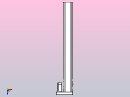 日规模组半封闭丝杆TPA-HNR-120D-1610C-L950-ML-C-P40-N3俯视缩略图