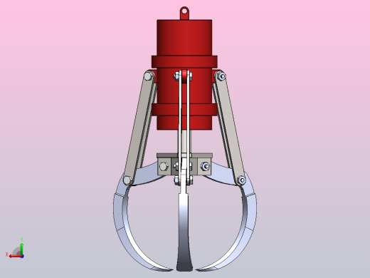 爪式机器组件通常由三个主要移动托架组成后视缩略图
