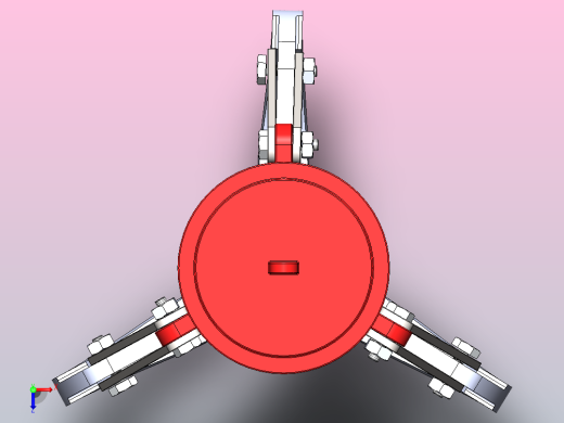 爪式机器组件通常由三个主要移动托架组成俯视缩略图