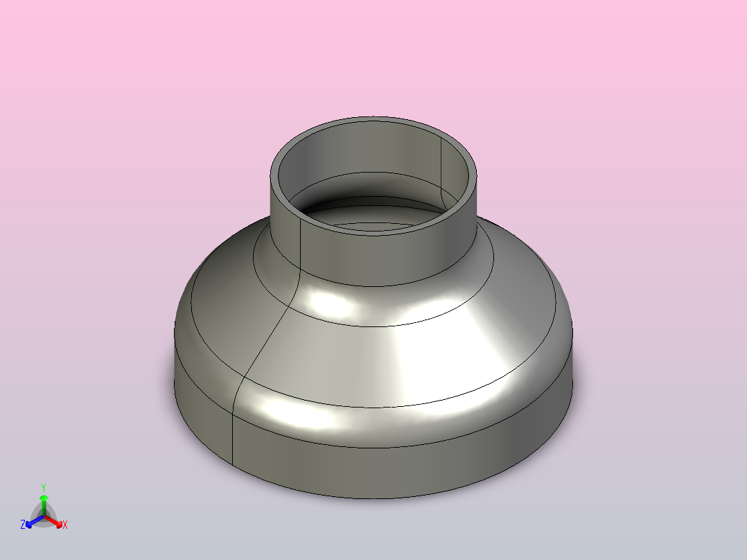 R(C) 大小头（同心）[12X6]主视图
