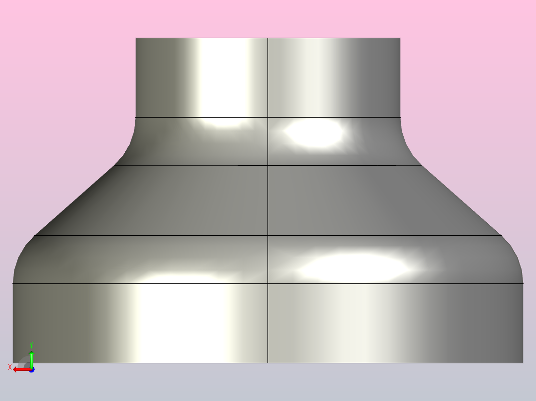 R(C) 大小头（同心）[12X6]后视图