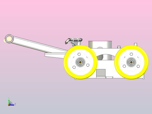 2吨国六燃油洗扫车吸嘴总成左视缩略图