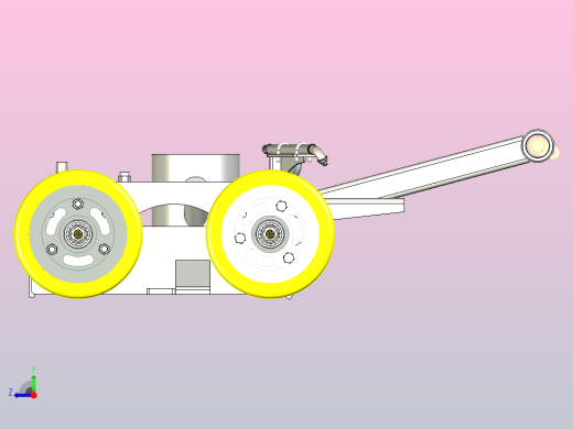 2吨国六燃油洗扫车吸嘴总成右视缩略图