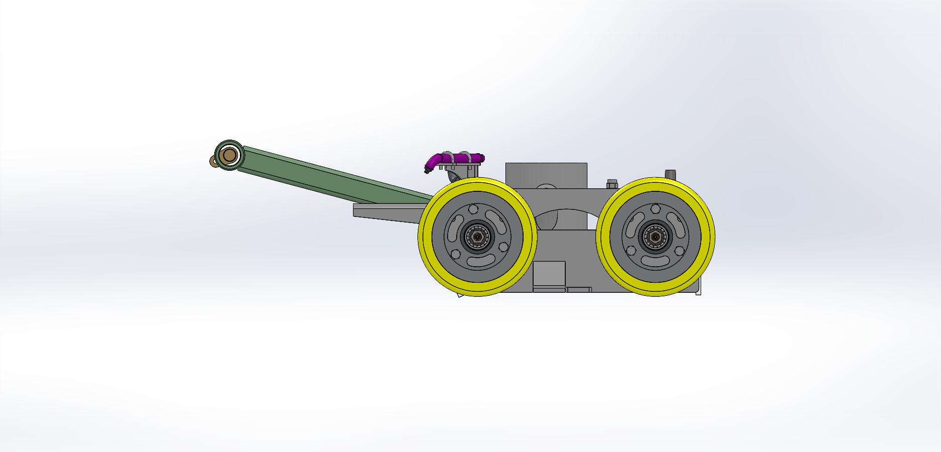 2吨国六燃油洗扫车吸嘴总成