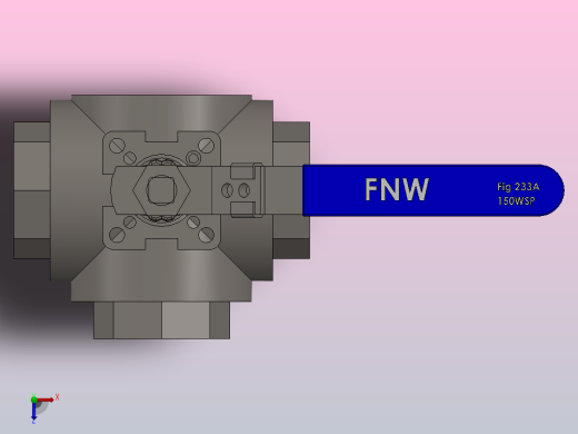 阀门、过滤器FNW-FNW233AK俯视缩略图
