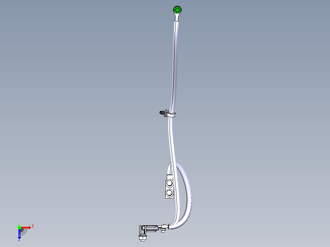 FNA4008001_蓄电池负极线束装置俯视图