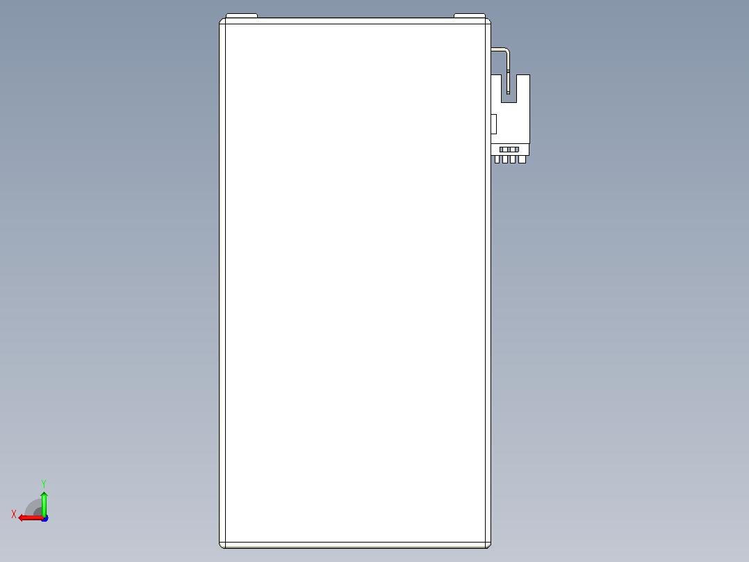 日规模组半封闭丝杆TPA-HNR-85D-1610C-L900-MP-Y-P20-N3后视图