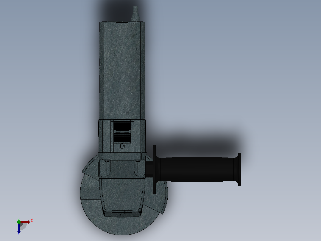 FEIN天使磨床MSf 642角磨机俯视图