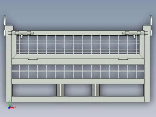 集装箱模型前视缩略图