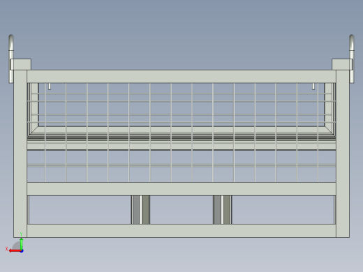集装箱模型后视缩略图