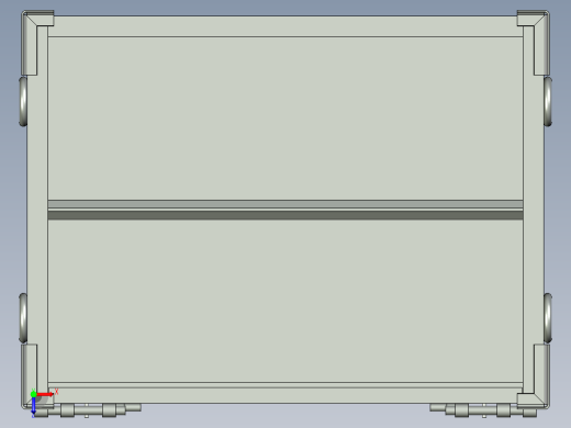集装箱模型俯视缩略图