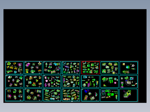 园林景观节点图纸集合