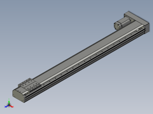 120模组滑台机器人同步带丝杠型材滑台3d图纸 全套120模组3d模型