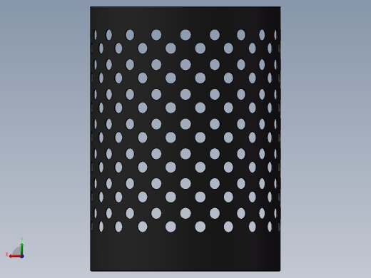 笔筒_圆形后视缩略图