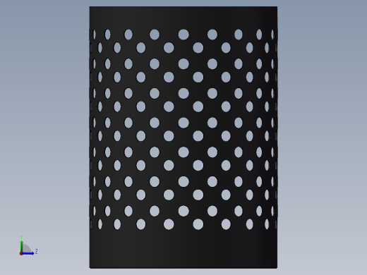 笔筒_圆形左视缩略图