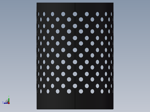 笔筒_圆形右视缩略图