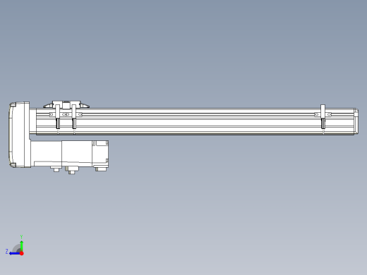 Toyo东佑达直线模组-ETH5M-BM-400-M10B右视缩略图