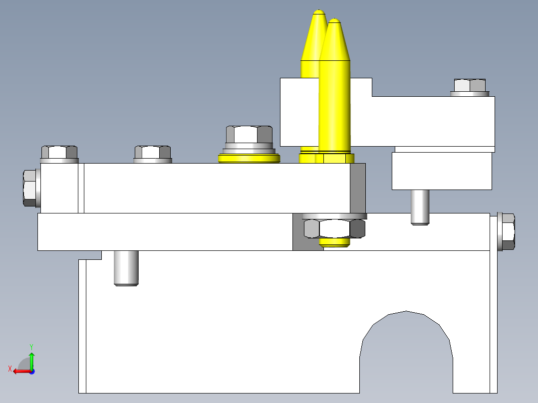 常用机械结构 (357)后视图