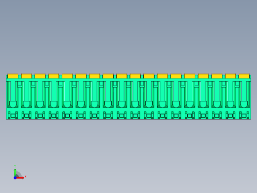 DEGSON 2EDG 系列 5.0mm 可插拔接线端子组-2EDGKDA-5.0-18P-14-00AH前视缩略图