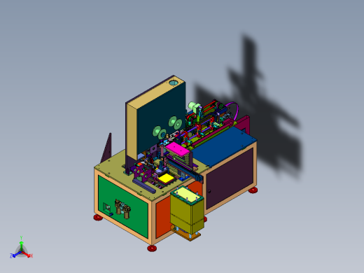 通用型Y电容元件成型装磁环设备