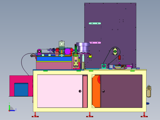 通用型Y电容元件成型装磁环设备左视缩略图