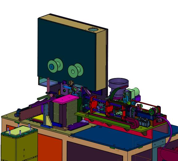 通用型Y电容元件成型装磁环设备