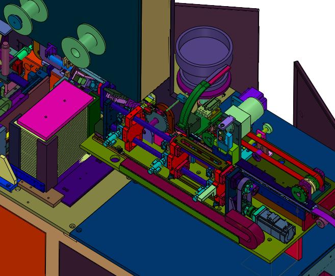 通用型Y电容元件成型装磁环设备
