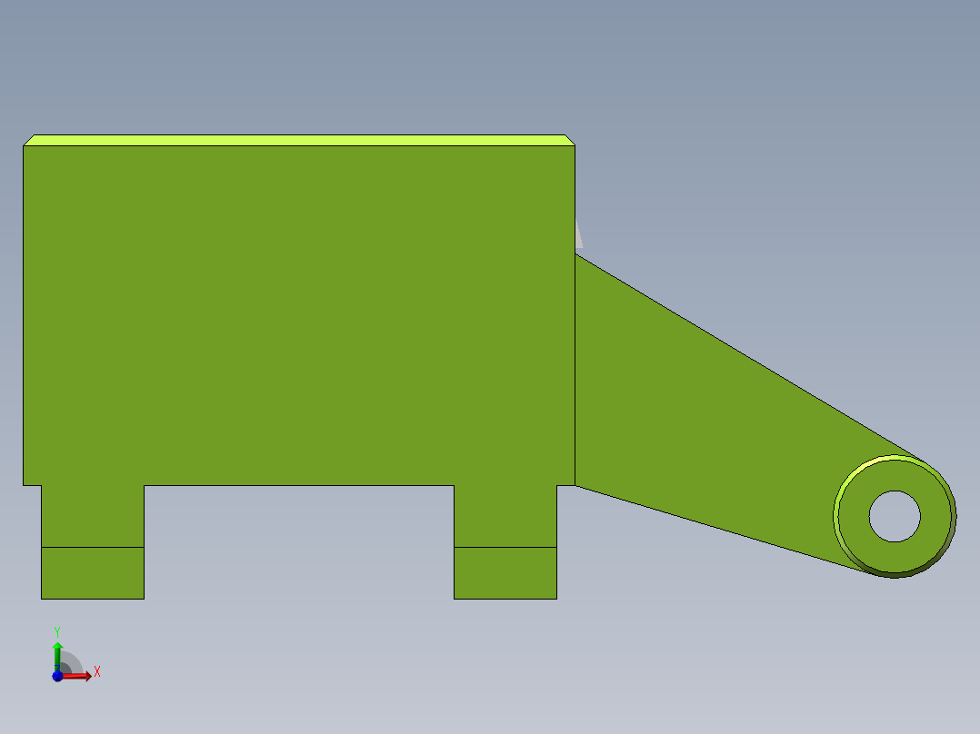 SW格式3D图(模型练习题)-059前视图