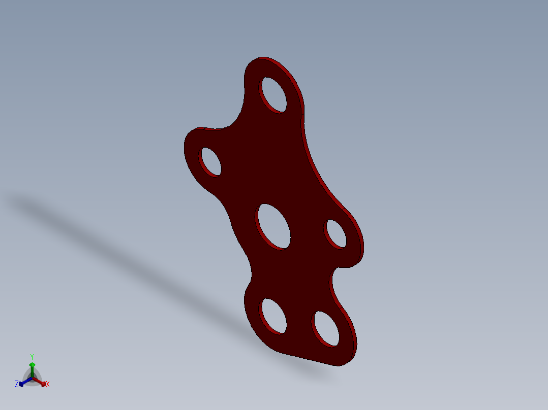 SW建模练习题-exercise 147正等轴测图