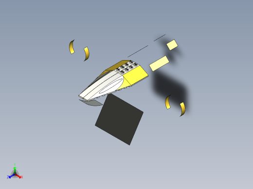 乐高星球大战纳布战斗机