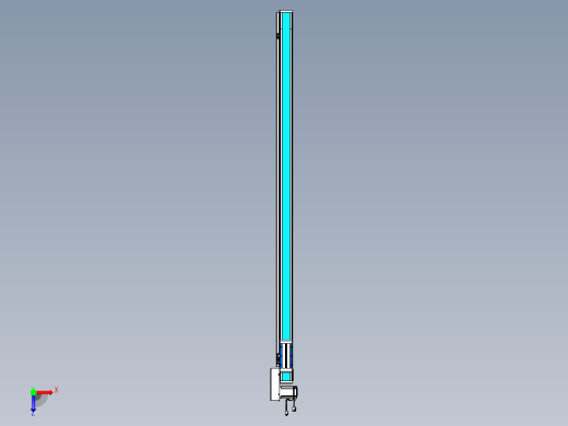 威洛博LB.GB同步带传动--欧规系列LB6A-L65-S1600-BR俯视缩略图