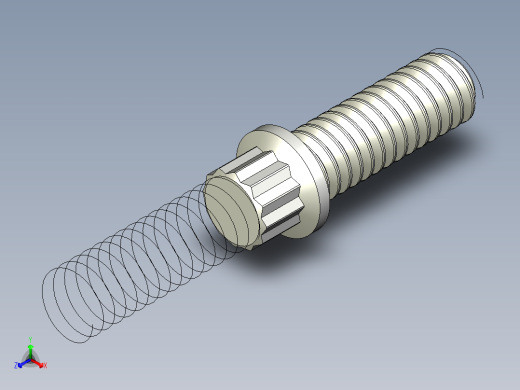 1-4in-20 3-4long 12-point screws