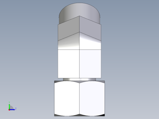 卡套式工业通用硬管接头EO_Swivel_nut_45_deg_elbow_EV12LOMDCF左视缩略图