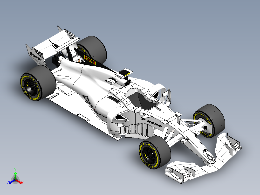 赛车 (46)正等轴测图