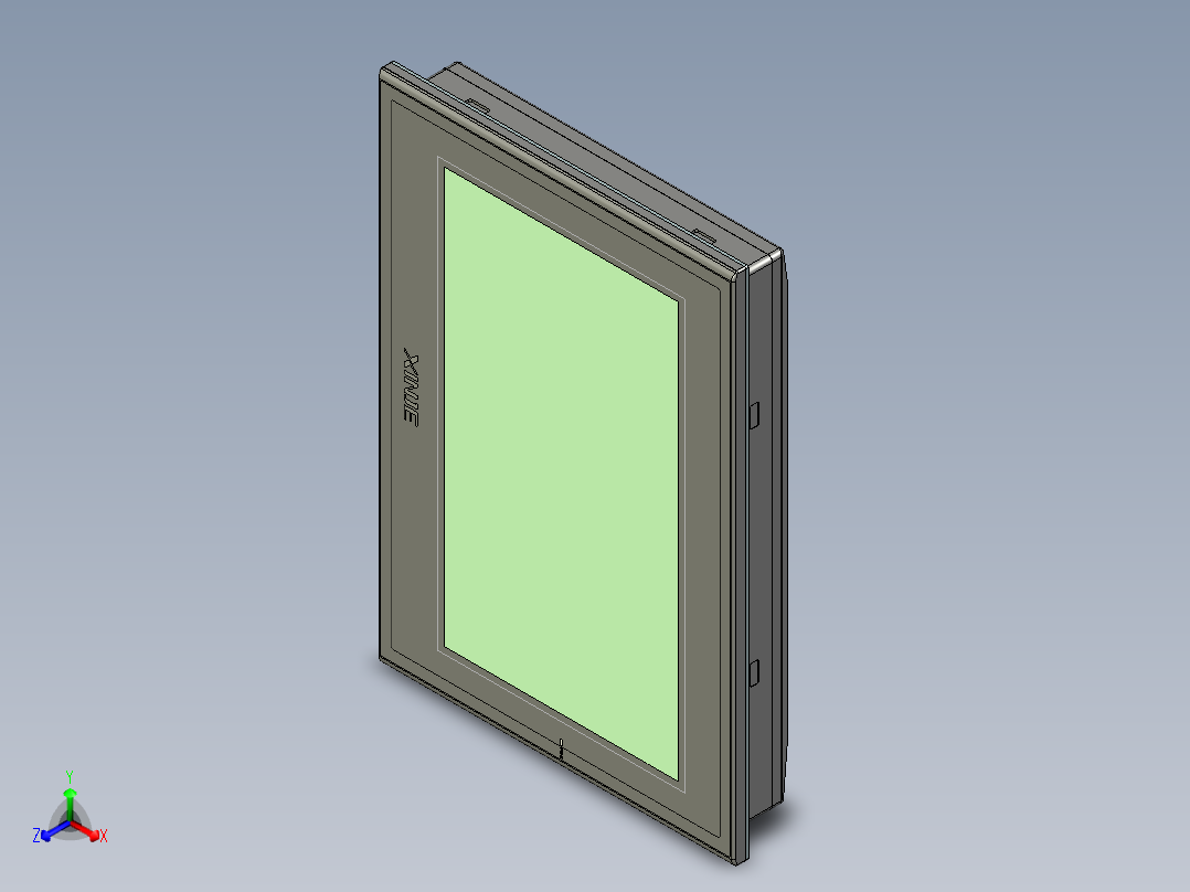 TGA63S-ET正等轴测图