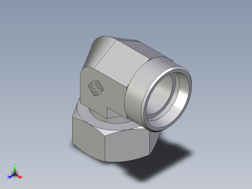 卡套式工业通用硬管接头EO_Standpipe_elbow_EVW35LOMDCF