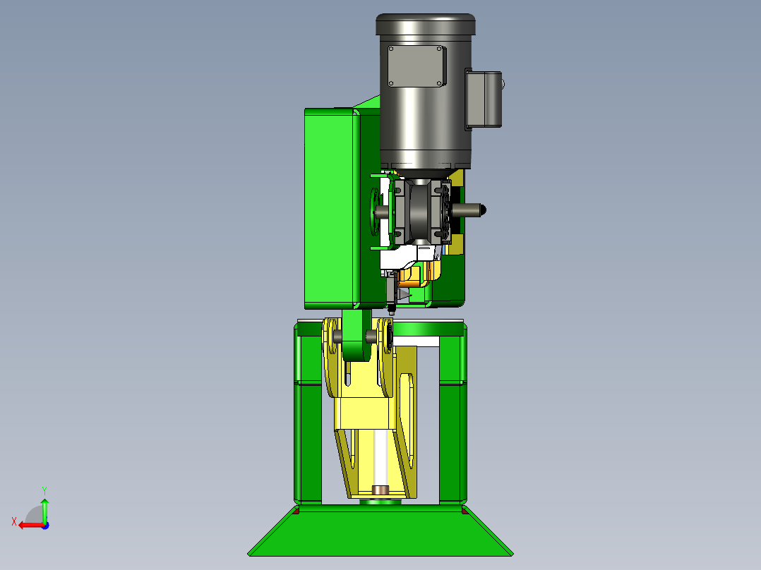 Ellis 1800 双斜切带锯后视图