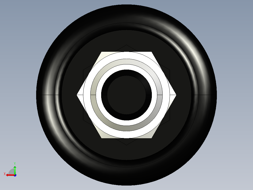 分割定位柱(迷你型)2211-3D多系列多零件图纸模型后视图