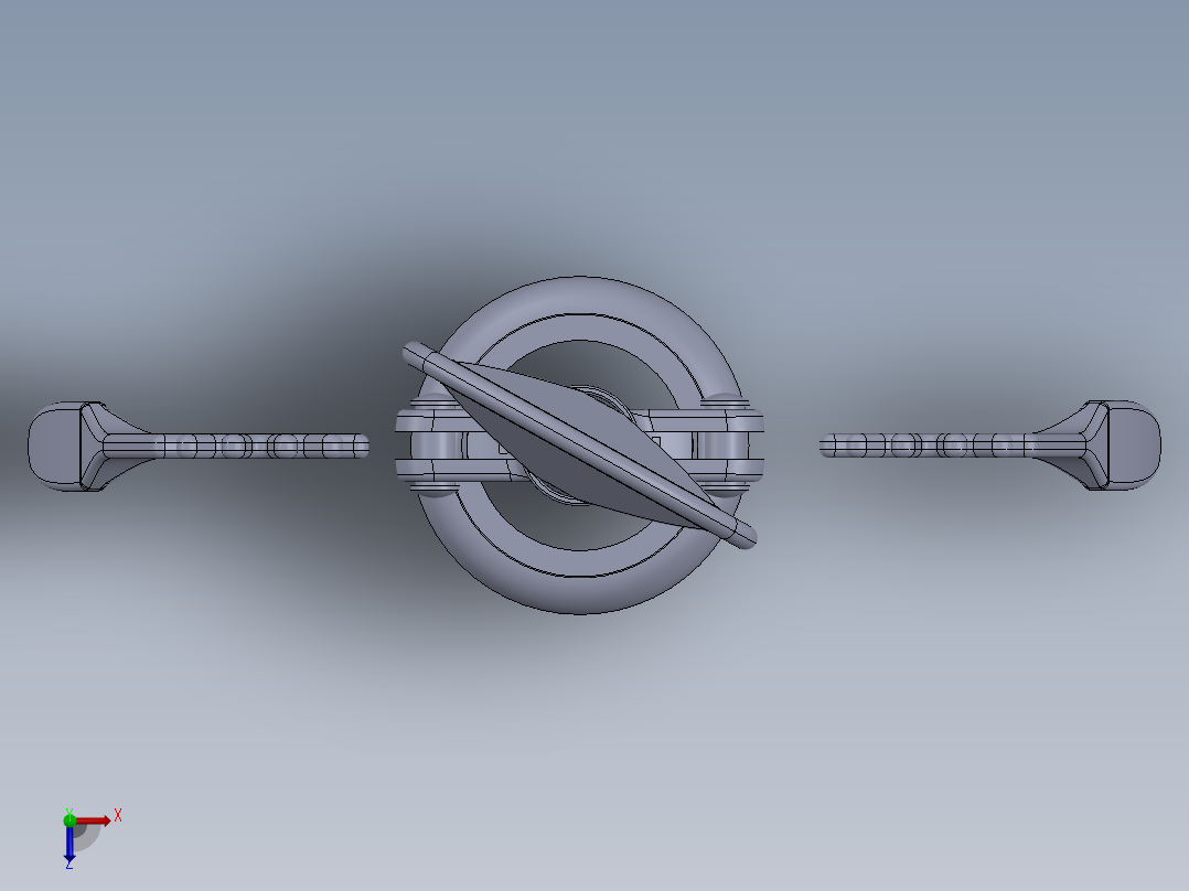 螺旋开瓶器12俯视图