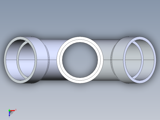 船舶管路系统S7_SeaDrainPLUS_DoubleWye-SxSxSxS_37E163502_2in Sea Drain Plus - Double Wye - SxSxSxS俯视缩略图