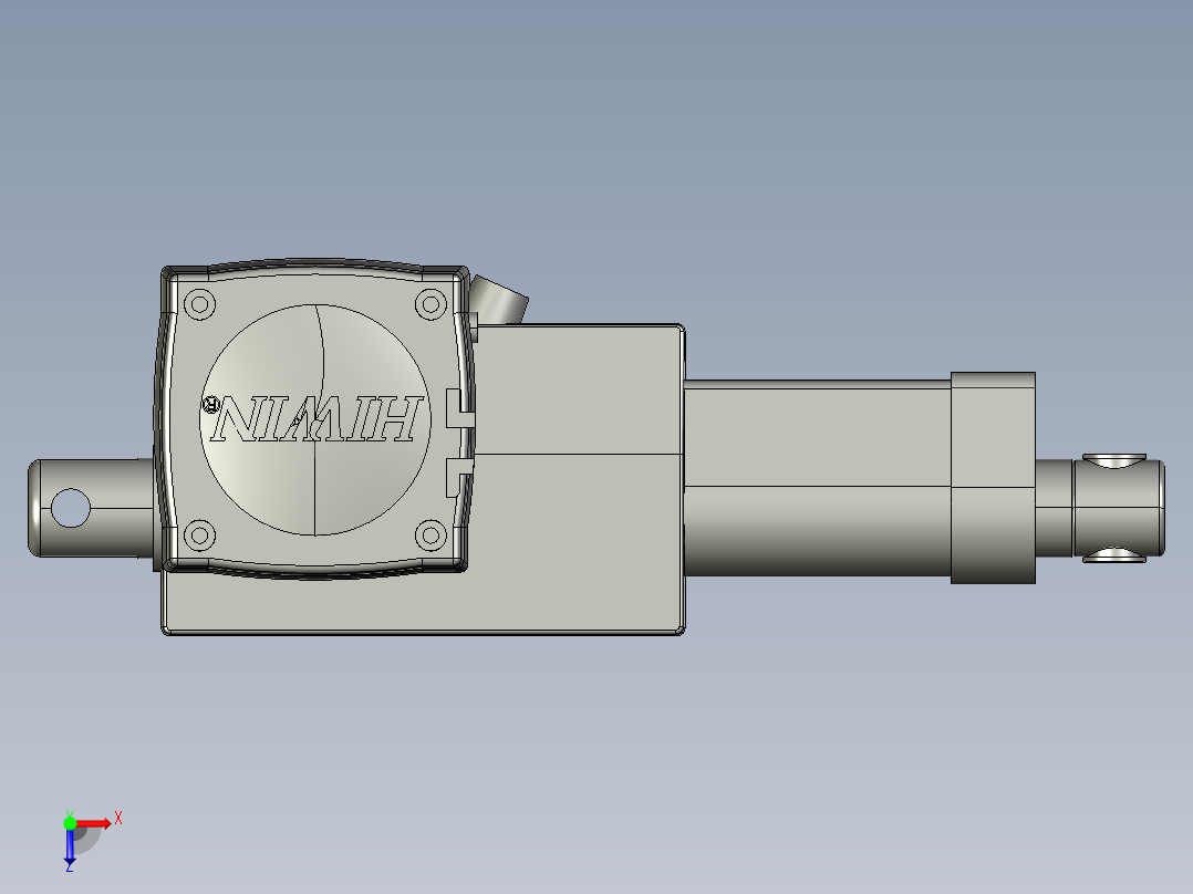 上银线性制动器LAM3_STEP俯视图