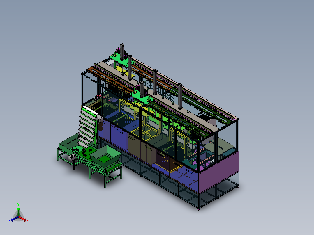 清理过滤大肠杆菌-净水机sw22正等轴测图